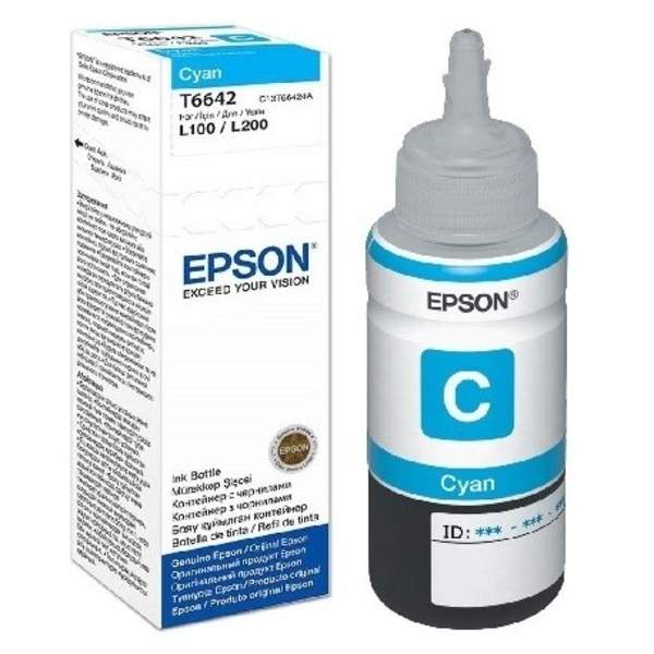 Epson 70ml Cyan Ink Bottle (T6642)