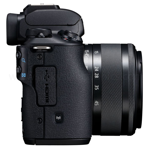 Canon EOS M50 Mark II EF-M15-45 IS STM Black Premium Vlogger Kit (EOSM50-BKVKIT)