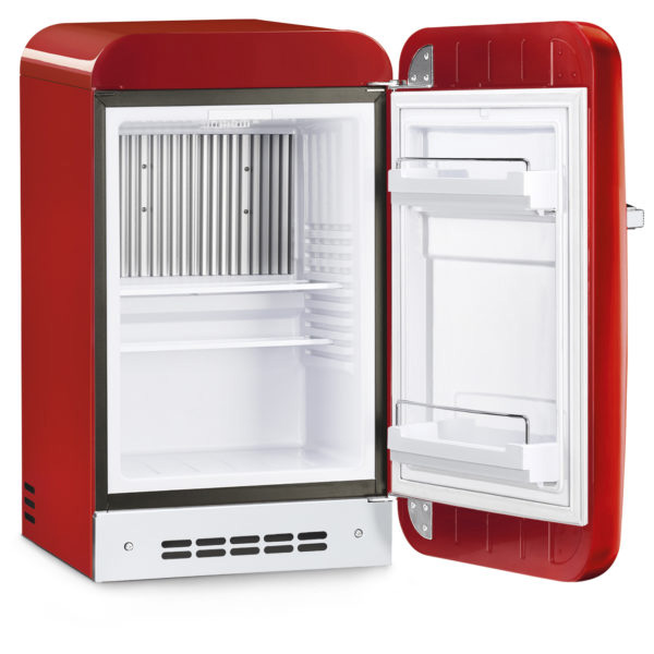 Smeg  Single Door Refrigerator Retro Style Red, 38 Litres (FAB5RRD3GA)