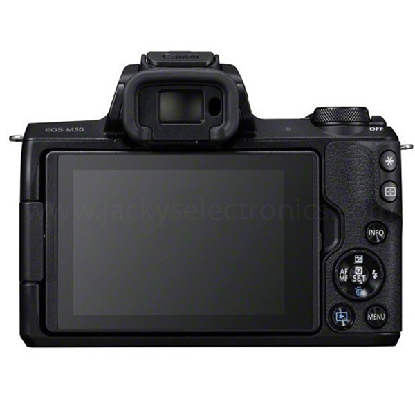 Canon EOS M50 Mark II EF-M15-45 IS STM Black Premium Vlogger Kit (EOSM50-BKVKIT)