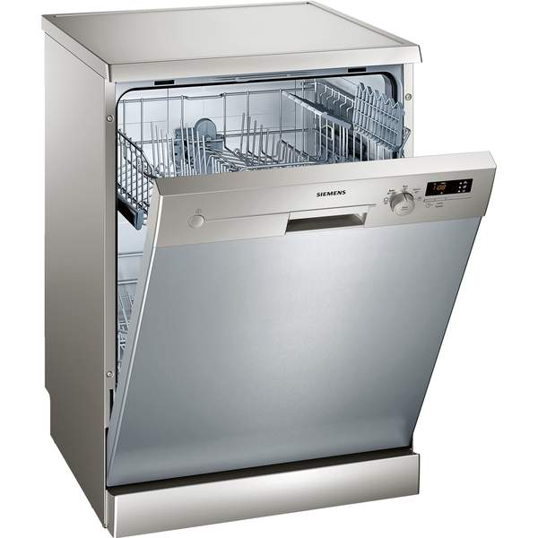 Siemens 60cm iQ300 Dishwasher, Silver (SN25D800GC)