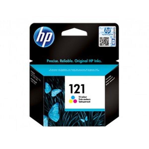HP 121 Tri-Colour Ink Cartridge (CC643HE)