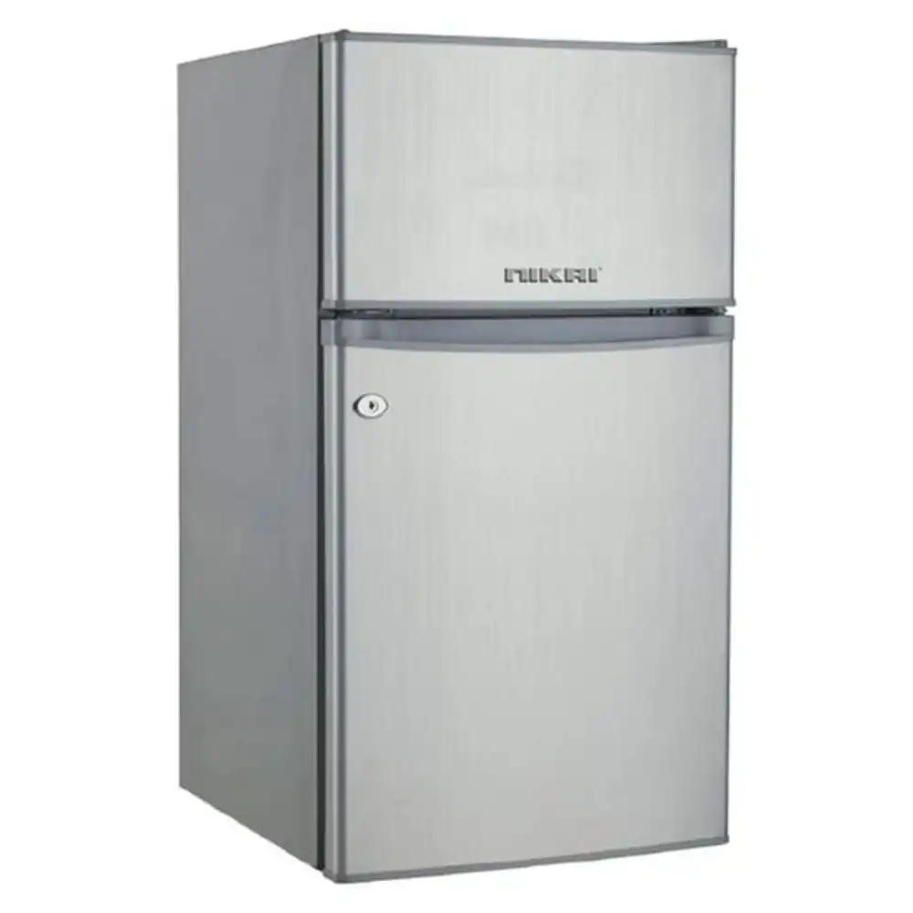 Nikai Refrigerator Double Door 135 Litres NRF135DDS