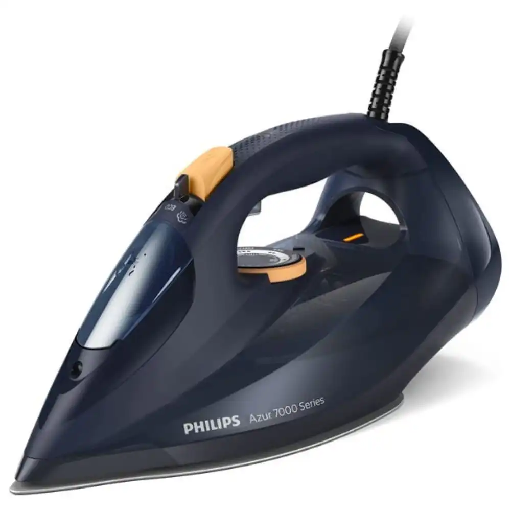 Philips 7000 Series HV Steam Iron Blue/Yellow - DST7060