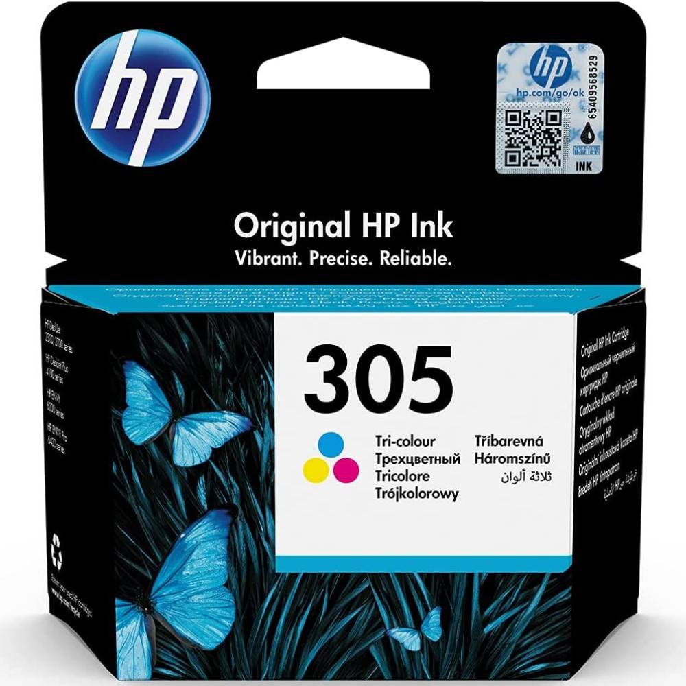 HP INK CARTRIDGE / 305 TRICOLOR ORIGINAL