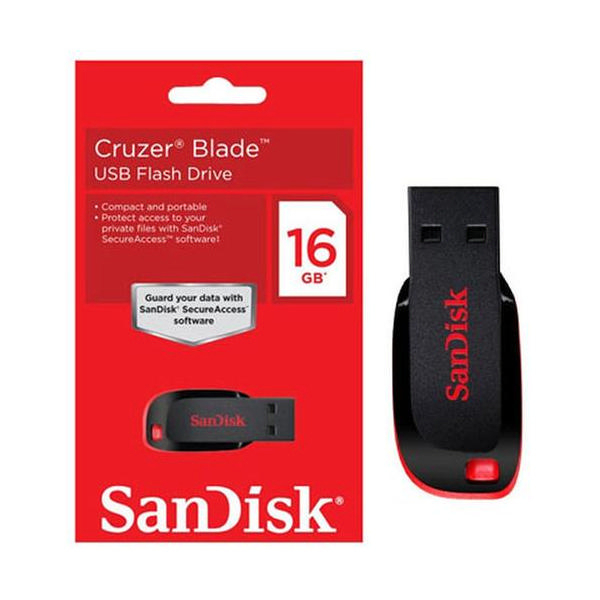 Sandisk Blade 128GB Flash Drive (SDCZ50-128G-B35)