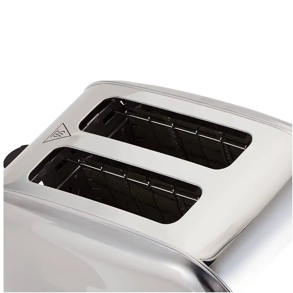 Black+Decker 2 Slice Cool Touch Bread Toaster, White - ET222-B5