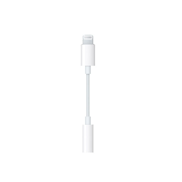 Apple Lightning to 3.5 mm Headphone Jack Adaptor (MMX62ZM/A)