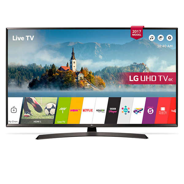 LG 60 Inch Ultra HD 4K TV (60UJ634V)