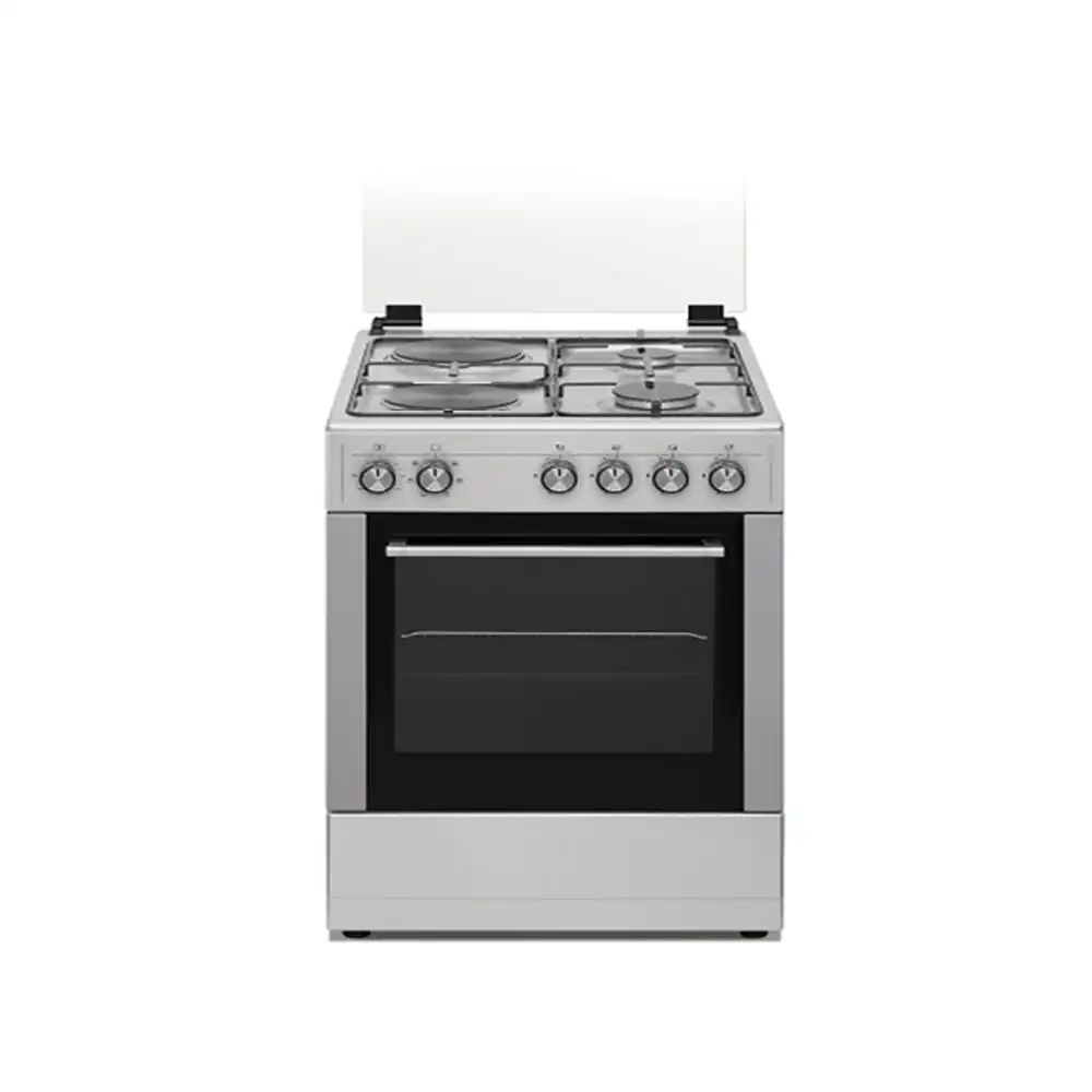 Venus Cooking Range - 2 Gas Burners + 2 Hot Plates, Auto Ignition, Electric Oven Grill, Freestanding Cooker - VC5522ESD