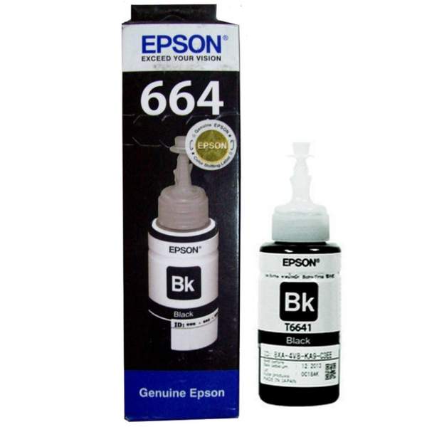 Epson 70ml Black Ink Bottle (T6641)