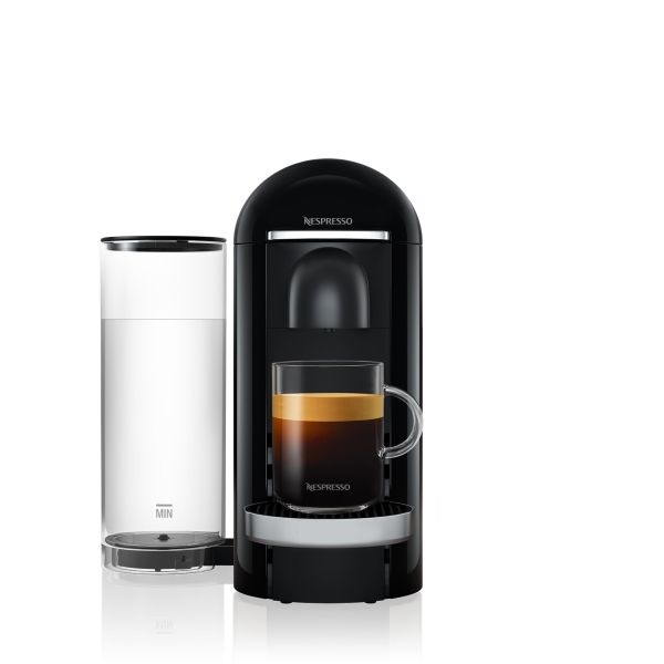 NESPRESSO Vertuo Plus Black Deluxe Coffee machine GCB2GB