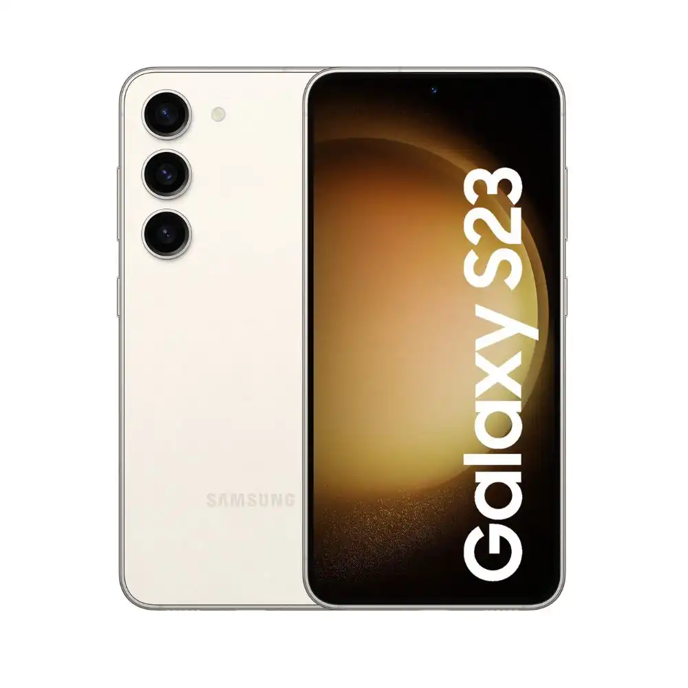 SAMSUNG GALAXY S23 8GB 256GB 5G CREAM - SMS911BZ-256GBCM 