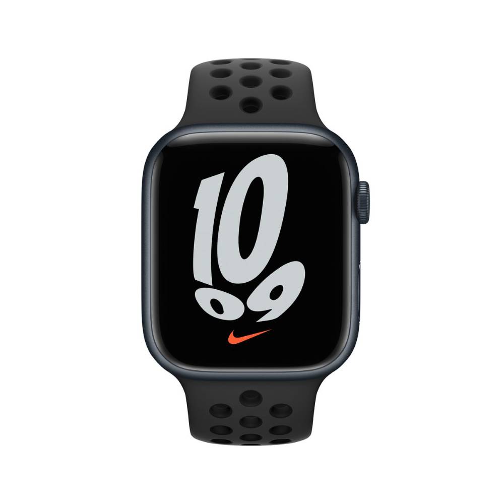 Apple Watch Nike Series 7 GPS + Cellular, 45mm Midnight Aluminium
