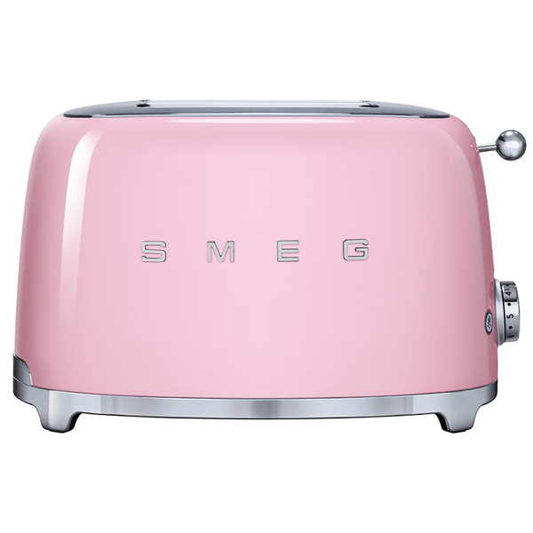 Smeg Retro Pink 2 Slice Toaster (TSF01PKUK)