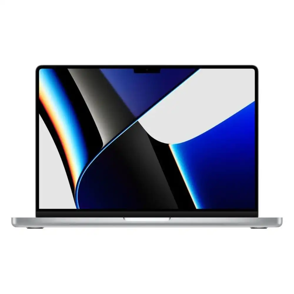 Apple MacBook Pro 14-inch (2021) – Apple M1 Chip Pro  16GB / 1TB SSD  16-core GPU  macOS Monterey  English & Arabic Keyboard Silver - MKGT3AE/A