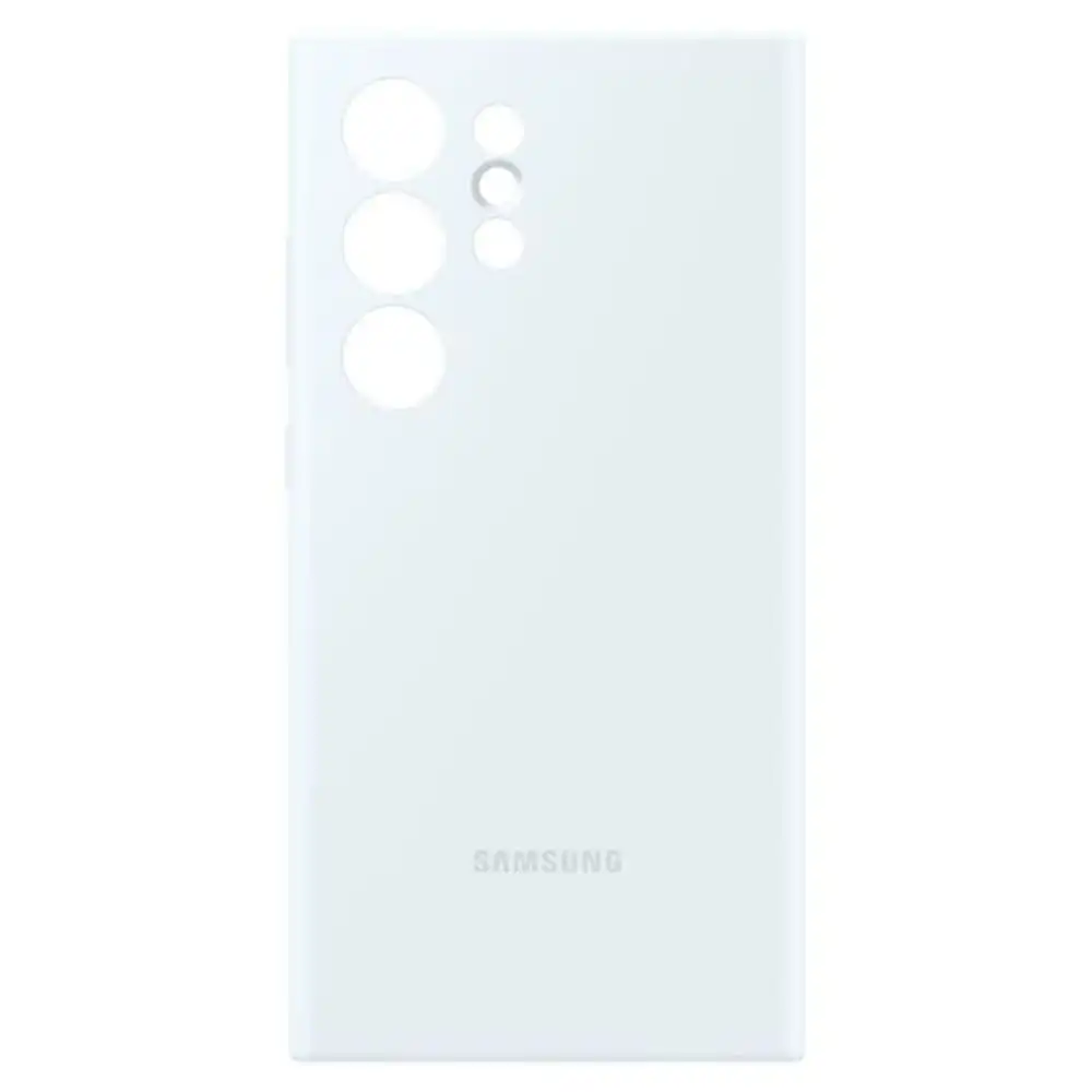 Samsung Galaxy S24 Ultra Silicone Case White - EF-PS928TWEGWW