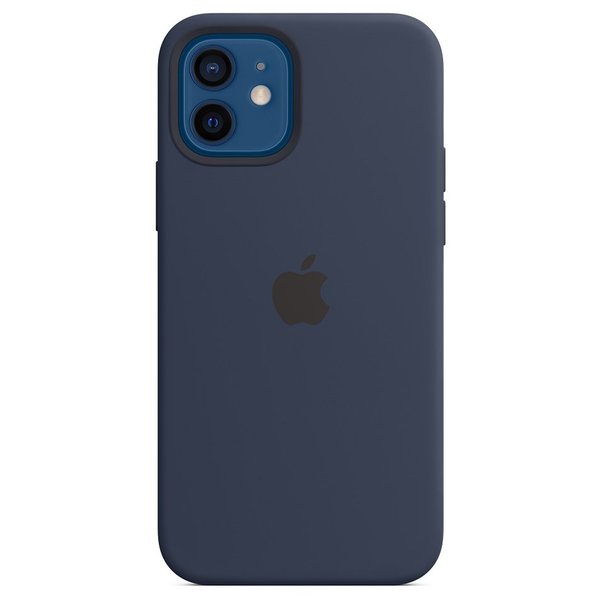 iPhone 12 - 12 Pro Silicone Case with MagSafe - Deep Navy MHL43ZE/A