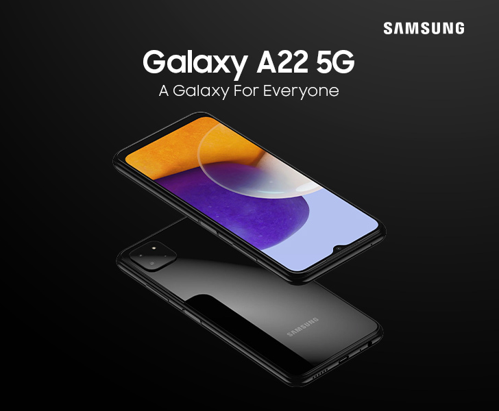Samsung Galaxy A22 64GB White 5G - SMA226B-64GBW