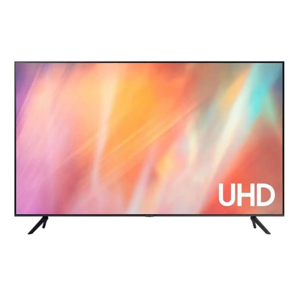 SAMSUNG 55in Crystal UHD 4K Flat Smart TV - UA55AU7700