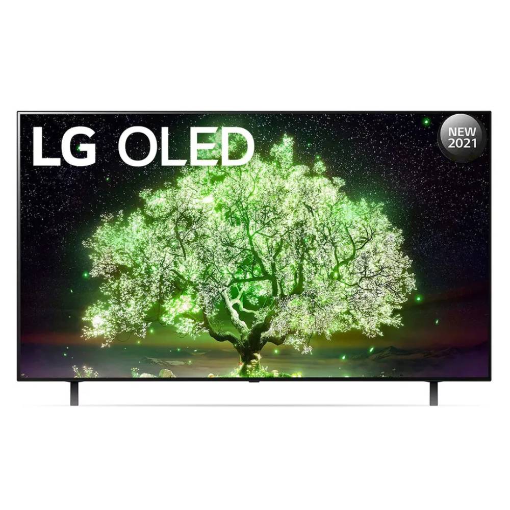LG OLED TV 55 Inch A1 Series Cinema Screen Design 4K Cinema HDR webOS Smart with ThinQ AI Pixel Dimming - OLED55A1PVA
