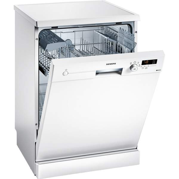 Siemens Freestanding Dishwasher, 12 Place Settings, White (SN24D200GC)