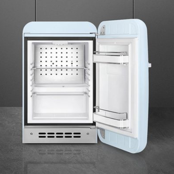 Smeg FAB5RPB3GA Single Door Refrigerator Retro Style Pastel Blue, 38 Litres (FAB5RPB3GA)