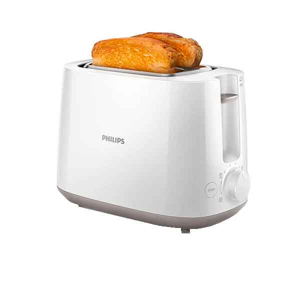 PHILIPS 2 SLICE 900W Plastic Toaster (HD2581)