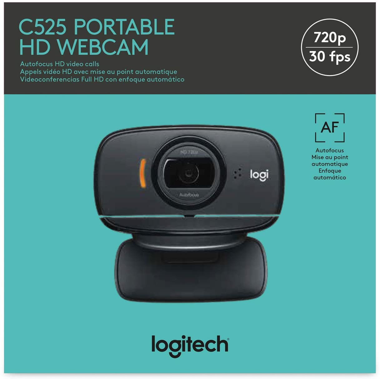 logitech hd 720p autofocus webcam