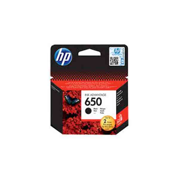HP 650 Black Ink Cartridge CZ101AK