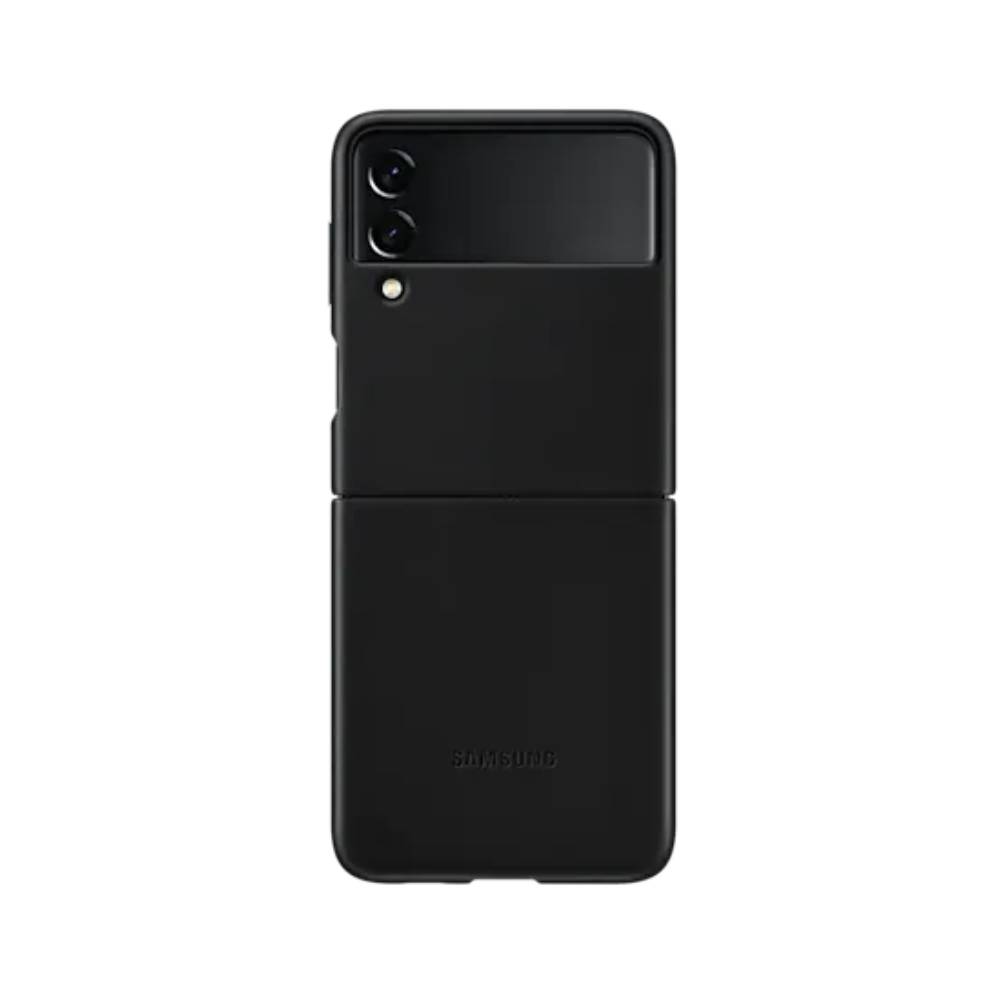 Samsung Galaxy Z Flip3 Leather Cover - (EF-VF711LBEGWW)