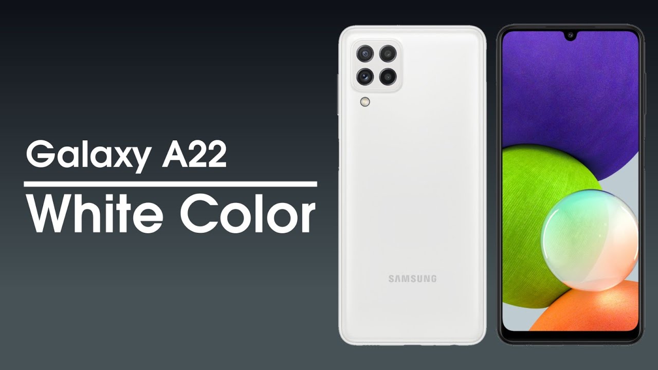 Samsung Galaxy A22 64GB White 5G - SMA226B-64GBW