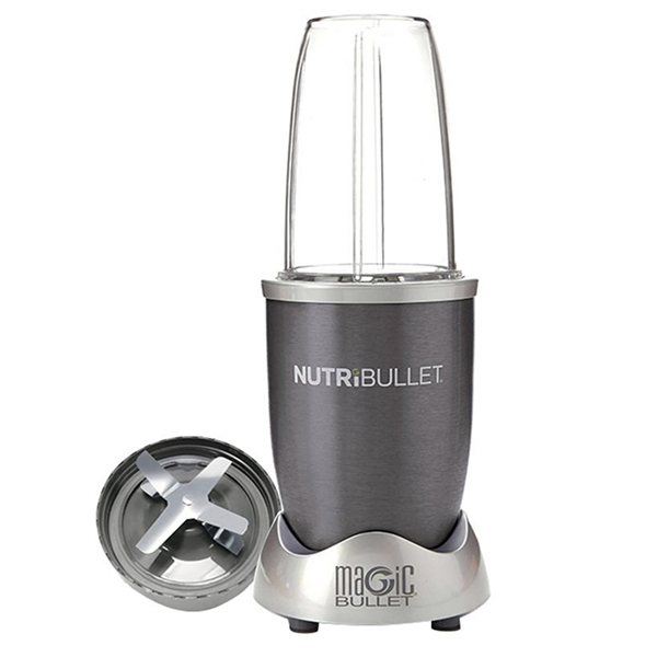 Nutribullet 6-Piece Magic Bullet Blender Set 600W Grey/Clear (NBR-0612)