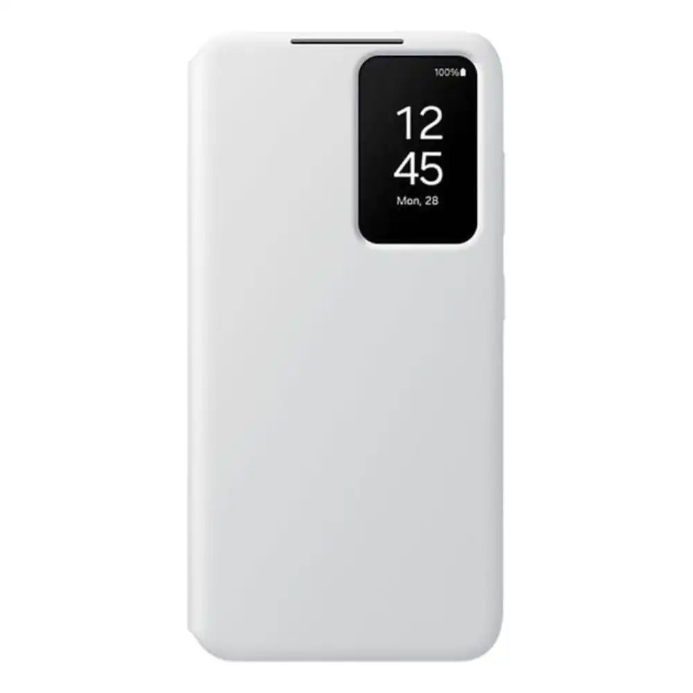 Samsung Galaxy S24+ Smart View Wallet Case White - EF-ZS926CWEGWW
